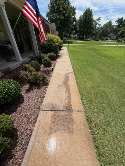 Before cleaning — Every step looks better, Morford’s Pressure Washing